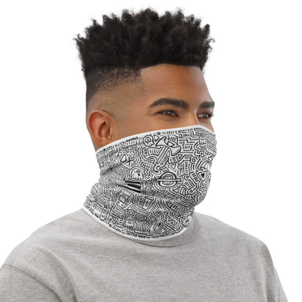 Transatlantic Neck Gaiter - White - Image 2