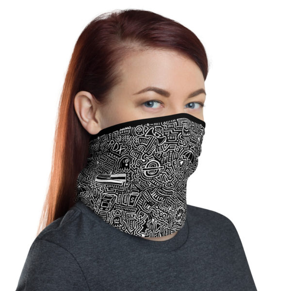 Transatlantic Neck Gaiter - Black - Image 3