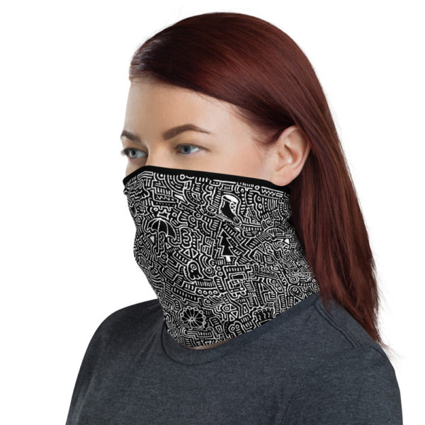 Transatlantic Neck Gaiter - Black - Image 2